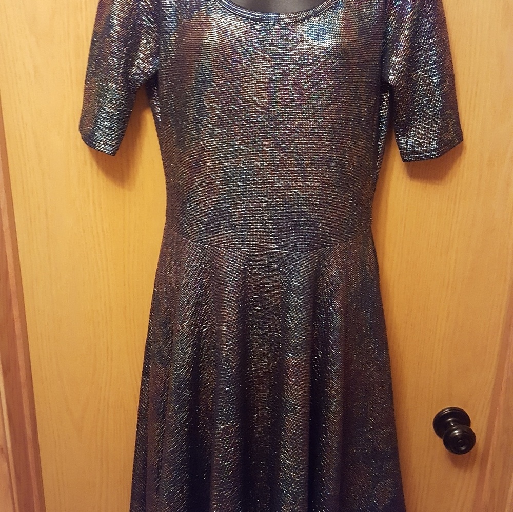 Nicole dress, Mermaid shimmer